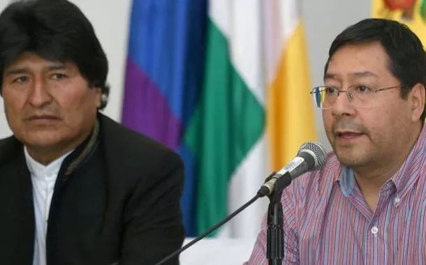 Evo Morales e Luis Arce