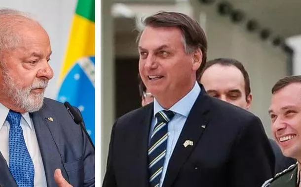 Montagem (da esq. para a dir.): Luiz Inácio Lula da Silva, Jair Bolsonaro e o tenente-coronel Mauro Cid
