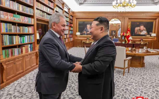 Shoigu e Kim Jong-un